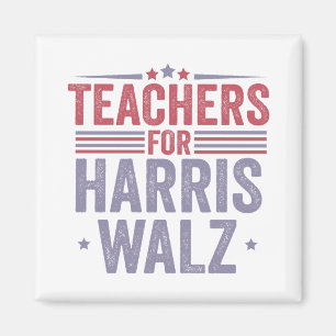 Leraren voor Harris Walz terug naar schoolverkiezi Magneet