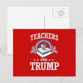 LERAREN VOOR TRUMP BRIEFKAART (Voorkant / Achterkant)