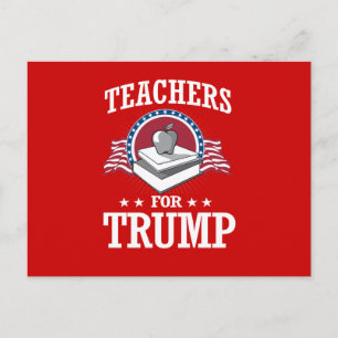 LERAREN VOOR TRUMP BRIEFKAART