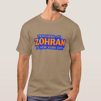 Leraren Voor Zohran Voor New York City Sticker Act T-shirt