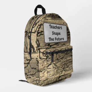 leraren vormen toekomstige genderneutrale waarderi bedrukte rugzak