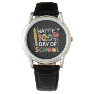 Leraren Vrolijke 100e Dag van School Horloge