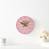Leraren zijn Angels Wall Clock. Ronde Klok (Huis)