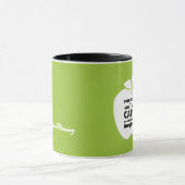 Leraren zijn echte helden. Aangepaste naam Mok (Midden)