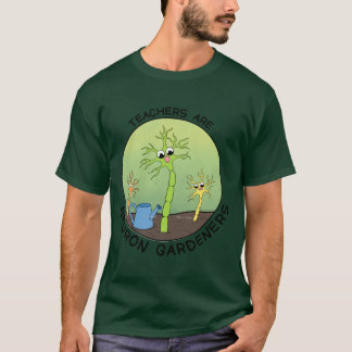 Leraren zijn neuronentuinmannen vintage t-shirt