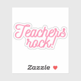 Leraren zijn te gek! sticker