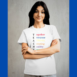 Lerarenaakroniem Leuk Lerarendag T-shirt
