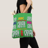 Lerarenalfabet Groen Tote Bag (Dichtbij)