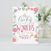 lerarenappreciatieweek kaart (Staand voorkant)