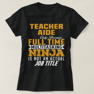 lerarenassistent t-shirt