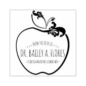 lerarenbureau floreert appel stempel (Afrduk)