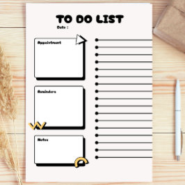Lerarencadeautje, moderne takenlijstplanner post-it® notes