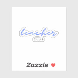 Lerarenclub Sticker