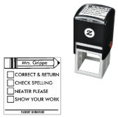 LERARENCORRECTIE ZELFINKKEND STEMPEL (In situ)