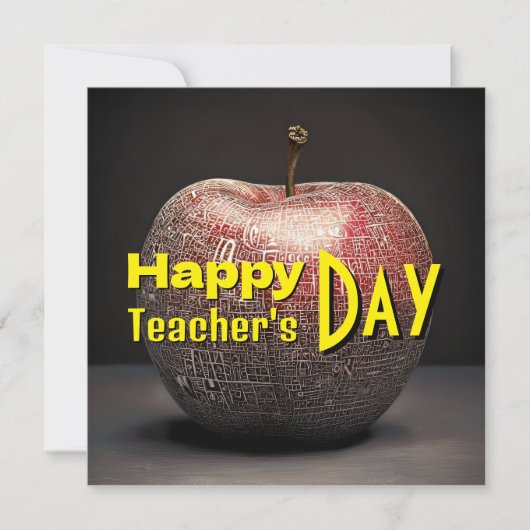 Lerarendag kaart (Voorkant)