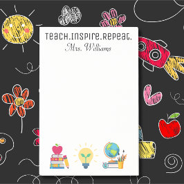 Lerarendag Waardering Leer Inspireren Herhaal Aang Post-it® Notes