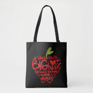 Lerarendag Waarderingsdag Appel Lesgeven Leren Tote Bag