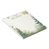 Lerarengeschenk - Gepersonaliseerde Waterverf Natu Notitieblok (Schuin)