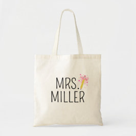Lerarengeschenken, Leraar Canvas tas, Gepersonalis Tote Bag