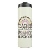 Lerarengeschenken zijn grappig, waarschijnlijk om  thermosbeker (Voorkant)