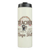 Lerarengeschenken zijn grappig, waarschijnlijk om thermosbeker (Voorkant)