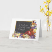 Lerarenkaart Kaart (Gele Bloem)