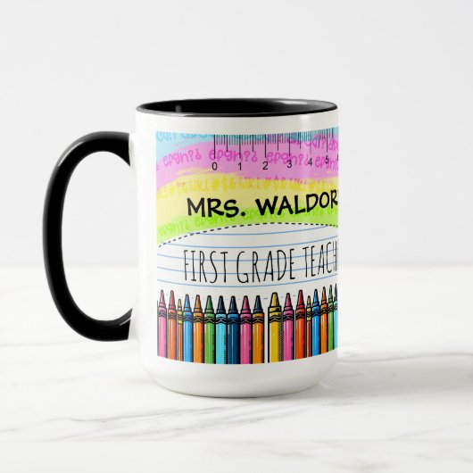 Lerarenklas Faculty School Koffie Mok (Links)