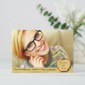 Lerarenopleiding Afstuderen Foto Aankondiging (Staand voorkant)