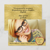 Lerarenopleiding Afstuderen Foto Aankondiging (Voorkant / Achterkant)