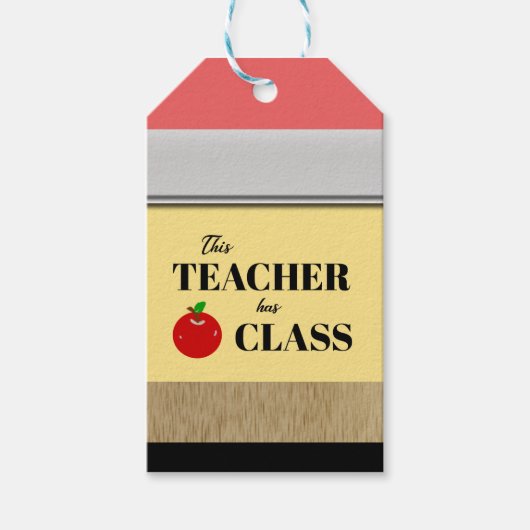 lerarenopleiding cadeaulabel (Voorkant)