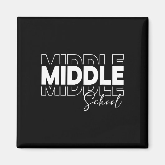 Lerarenopleiding middelbare school afstudeerteam magneet (Voorkant)