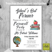 Lerarenpensioen Kleurrijke Nostalgische Klassieker Kaart