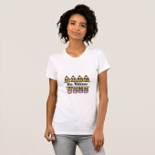 Lerarens Waardering Potlood Terug Naar School T-shirt (Voorkant volledig)
