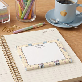 Lerarenschetteringen Kunstbenodigdheden Patroon  Post-it® Notes