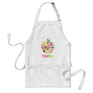 lerarenschildersplatter Apple Apron Standaard Schort