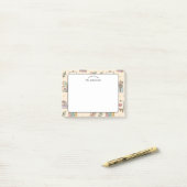 Lerarenschoolbenodigdheden patroon post-it® notes (Op bureau)