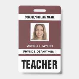 Lerarenset ID-kaartbadge Badge