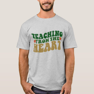 lerarenshirt   Leren vanuit het hart T-shirt