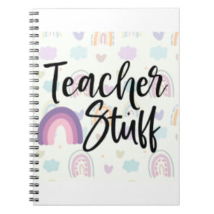 Lerarenspullen Boho Rainbow Notitieboek