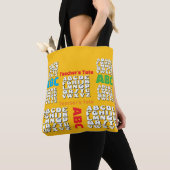 Lerarentalfabet  Geel Tote Bag (Dichtbij)