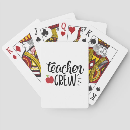 Lerarenteam Pokerkaarten (Achterkant)