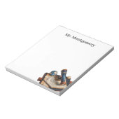 lerarentelescoop voor astronomie notitieblok (Linkerzijde)