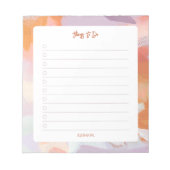 Lerarenwaardering Gepersonaliseerde School Notitieblok (Voorkant)