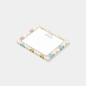 Lerarer erkenning Math Shapes Patroon  Post-it® Notes (Schuin)