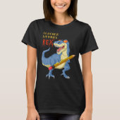 lerares dinosaur trex t-shirt (Voorkant)