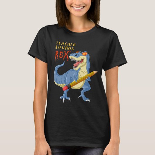 lerares dinosaur trex t-shirt (Voorkant)
