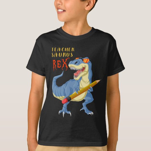 lerares dinosaur trex t-shirt (Voorkant)