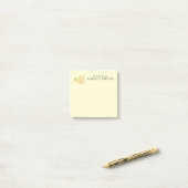 lerares Franse hoornmuziek Post-it® Notes (Op bureau)