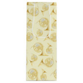 lerares Franse hoornmuziek Wijn Cadeautas (Voorkant)