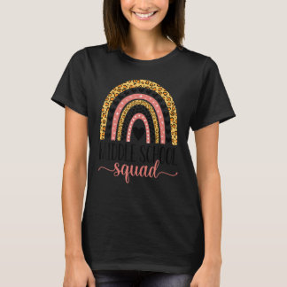 Lerares van middelbare school squad team meisjes j t-shirt